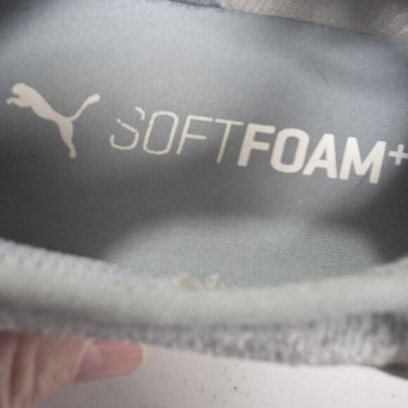 Puma Shoes Womens Size 9 Gray NRGY Neko Engineer Knit Running Athletic 191477-02 - Picture 8 of 11